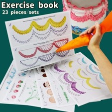 23 Pz Torta Ripieno Decorazione Fai da Te Guarnizioni Disegno Board Pratica Dima