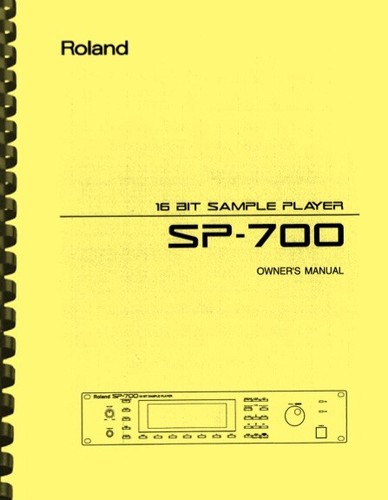 Roland 700 lettore campione - roland,