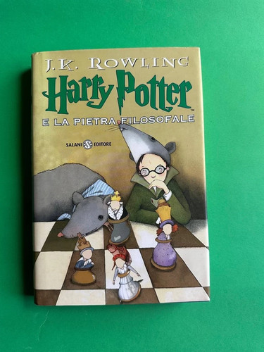 Libro harry potter - harry, pietra