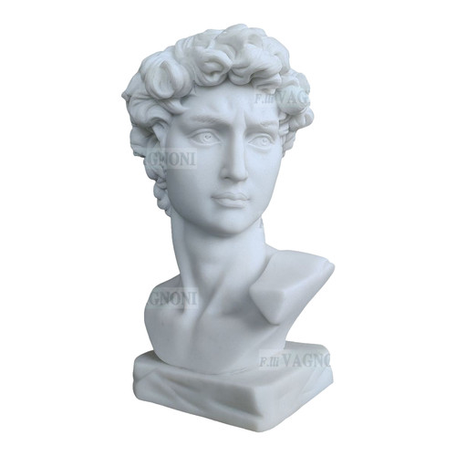 Scultura busto david - david, di