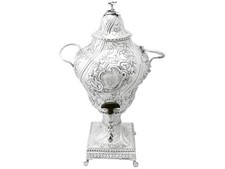 Antico Samovar in argento