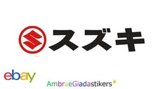 2 adesivi SUZUKI Sticker in