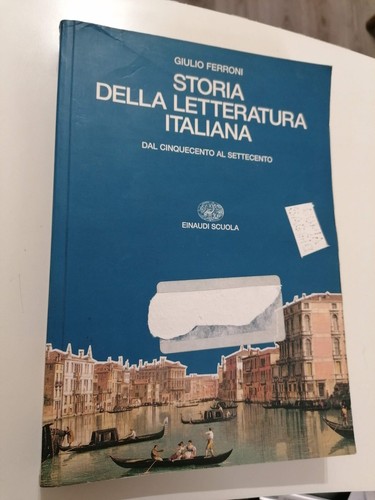 Giulio ferroni storia della - storia,