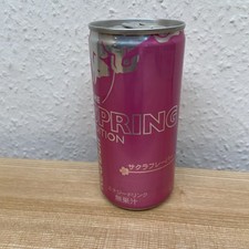 Red Bull Spring Edition 2016 Japan Sakura Energy Can rara F1 rosa fiore di ciliegio