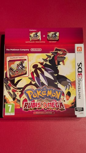 Pokemon rubis omega steelbook - rubis,