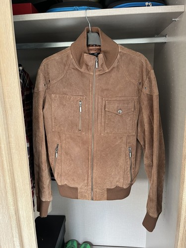 Giubbotto bomber uomo pelle
