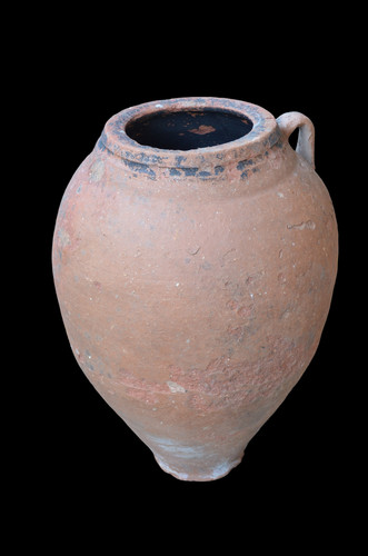 Antica giara orcio con manico - giara,