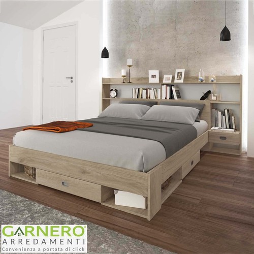 Letto francese moderno 140 - moderno,