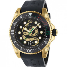 Gucci dive ya136219 gold - dive, gold-tone