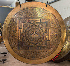 Gong intagliato Mandala Shree