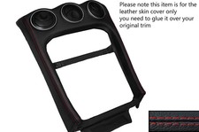 RED STITCH CENTRE DASH TRIM