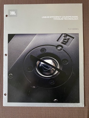 Brochure altoparlante vintage