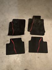 Tappetini in Gomma 4 Pezzi Originali Alfa Romeo Giulia 4X2 con Logo e fissaggio