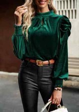 Camicia Maglia Blusa Donna