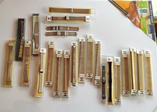 LOTTO DI N. 23 CINTURINI HIRSCH VINTAGE NUOVI IN METALLO - METAL  - in BLISTER