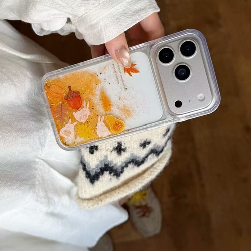 Custodia telefono glitter