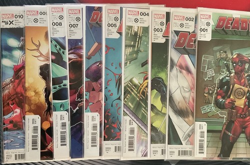 Deadpool marvel - deadpool, #1-10
