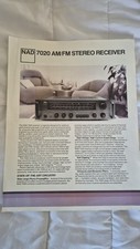 Manuale radio AM/FM NAD 7020