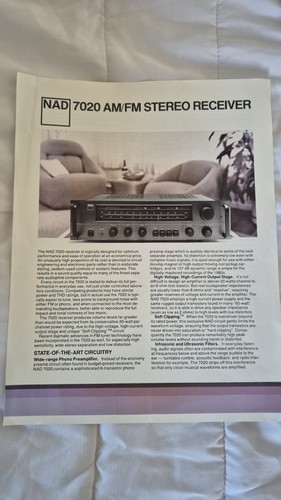 Manuale radio nad - am/fm, 7020