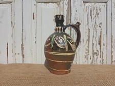 Antica brocca vino acqua argilla terracotta smaltata anfora