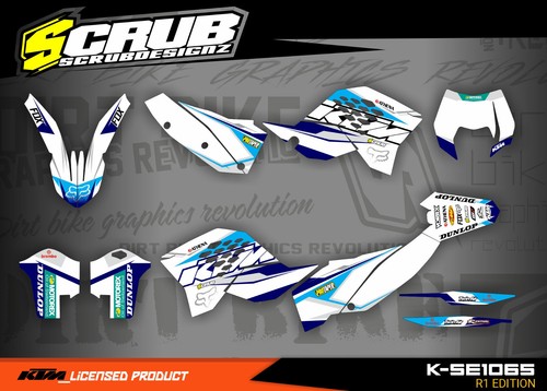 Adesivo ktm decoro exc 125 - 125, 200