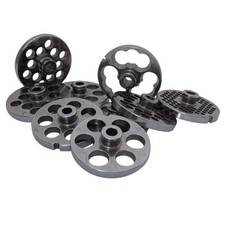 REBER PIASTRA IN ACCIAIO INOX PIASTRE TRITACARNE ELETTRICO E MANUALE N°22 4715 A