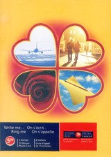 Scheda telefonica rosa e 2004. Piccola cartella.