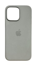 Apple Cover Custodia Copertina Silicone ORIGINALE iPhone 16 Pro Max Grigio Pietr