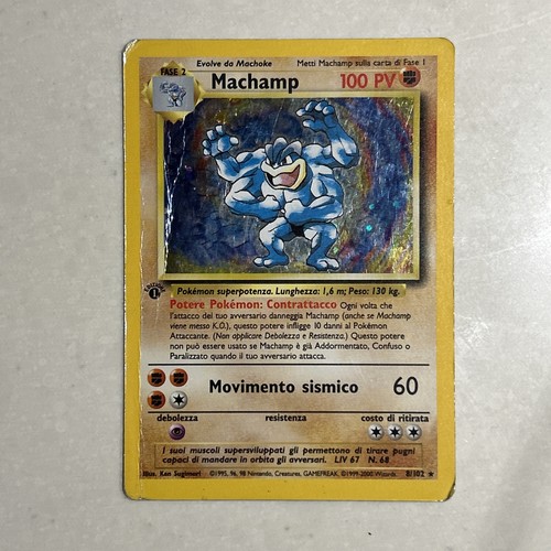 Machamp prima edizione - prima,