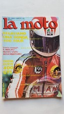 LA MOTO n. 4 1975 - Prova Moto Guzzi 400 GTS Test Suzuki RE5 Morini 125 DKW 125