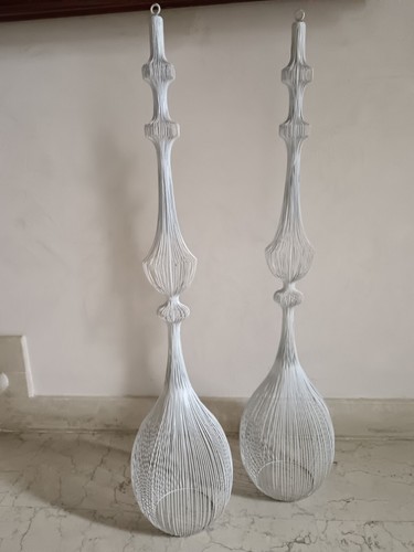 Coppia decorazioni bianche - coppia,