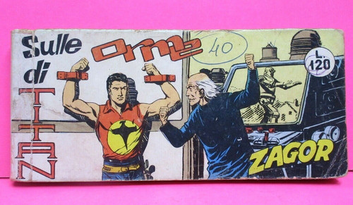 Zagor raccolta striscia - zagor, lire