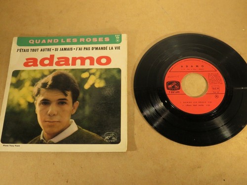 Disco giri vinile adamo - 45,