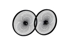 Set ruote 26 140 raggi nere