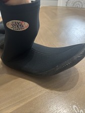 Stivali Deep See in neoprene per immersioni subacquee con zip taglia 8