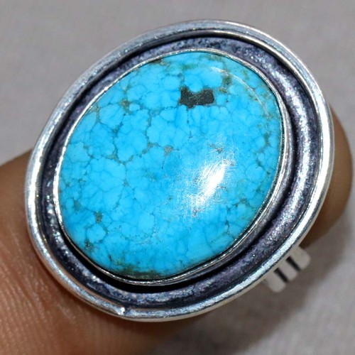 Anello turchese placcato