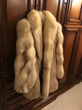 pelliccia di volpe argentata