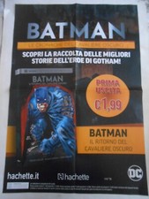 poster locandina edicola-BATMAN LE CRONACHE DEL CAVALIERE OSCURO-cm.43x62