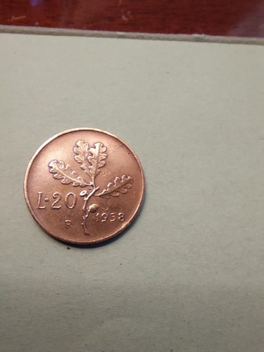 Moneta lire del 1958 - lire,