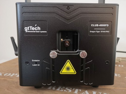 Rgb showlaser club 4000fd - 4w,