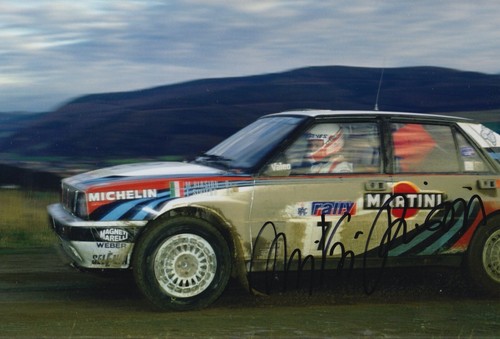 Autografo miki biasion firmato - miki,