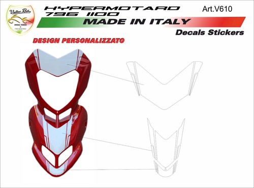 Kit adesivi per cupolino moto - per,