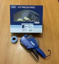 Prezzatrice Buffetti con 11 rotoli anche a colori giallo