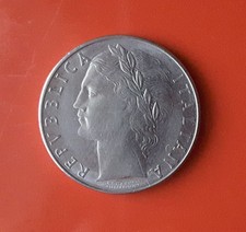 100 LIRE 1978 ERRORE - FRATTURE DI CONIO EVIDENTI AL DRITTO E AL ROVESCIO [L847]