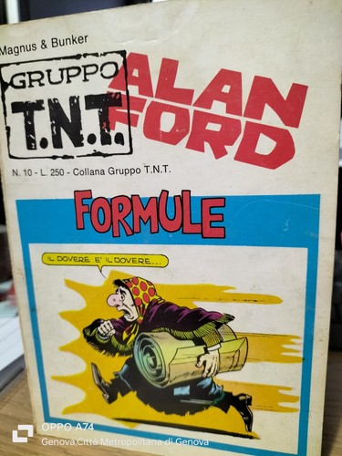 Alan ford gruppo - gruppo, tnt