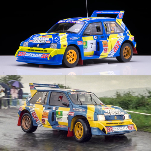 Sunstar metro 6r4 wrc - sunstar, 1:18