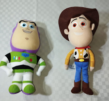 2 PELUCHE FILM CARTONI ANIMATI TOY STORY WOODY BUZZ LIGHTYEAR PLUSH GIOCATTOLI
