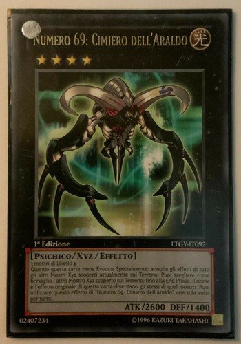 Carta ltgy numero - ltgy, 69
