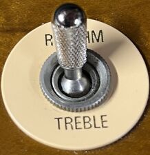 Punta interruttore zigrinata NICHEL per interruttori Gibson® Les Paul taglia US 8/32 Kinnatone