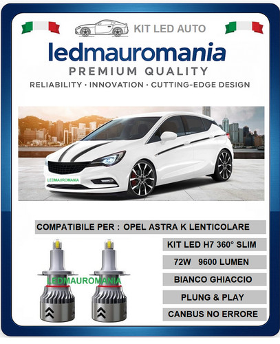 Kit led astra - k, opel